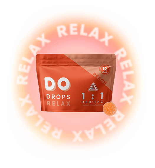 Drops Peach Relax